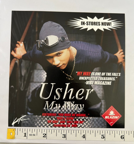 Adesivo promozionale usher - promozionale, my