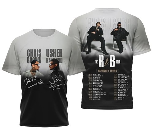 Shirt chris brown usher - brown, the