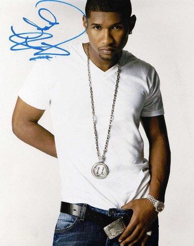 Usher raymond firmato - usher, 8x10
