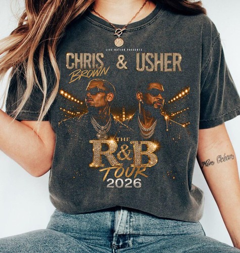 Maglietta concerto chris brown - chris,