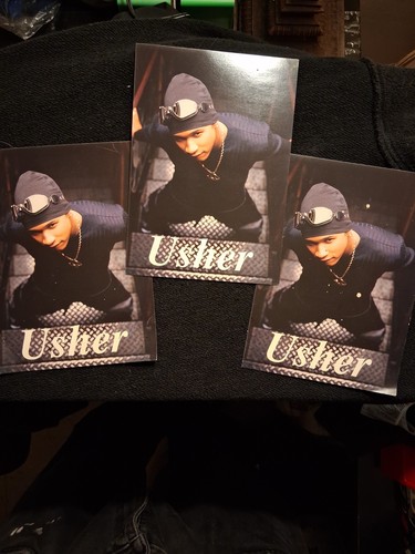 Cartolina epoca usher b - d'epoca, r&b