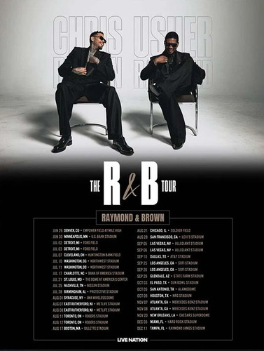 Poster chris brown usher - chris, &