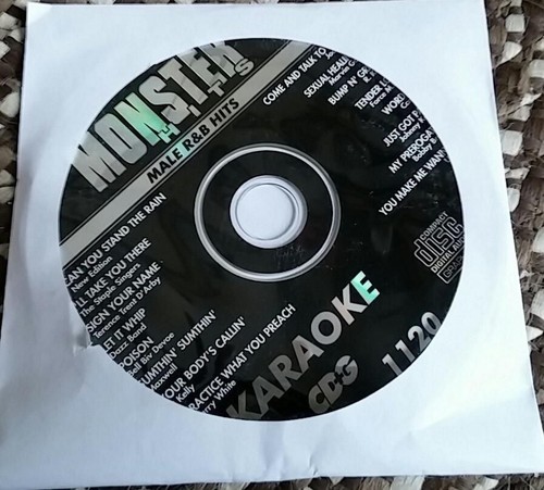 Male karaoke cdg disc - male,