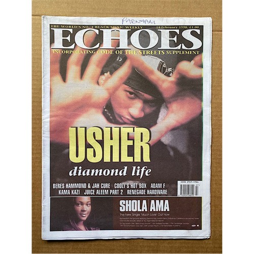 Usher echoes magazine - echoes,